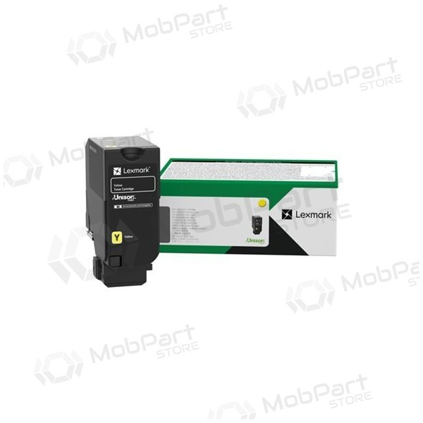 Lexmark 71C20Y0 lāzerkasetne, dzeltena