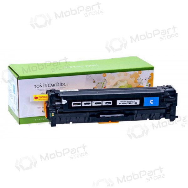 Neoriģināls Static Control HP CC531A IP Safe, gaišzils  kasetne paredzēts lāzerprinteriem, 2800 lapas.
