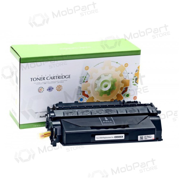 Neoriģināls Static Control HP CE505X/ CRG 719H Universali, melna kasetne paredzēts lāzerprinteriem, 6500 lapas.