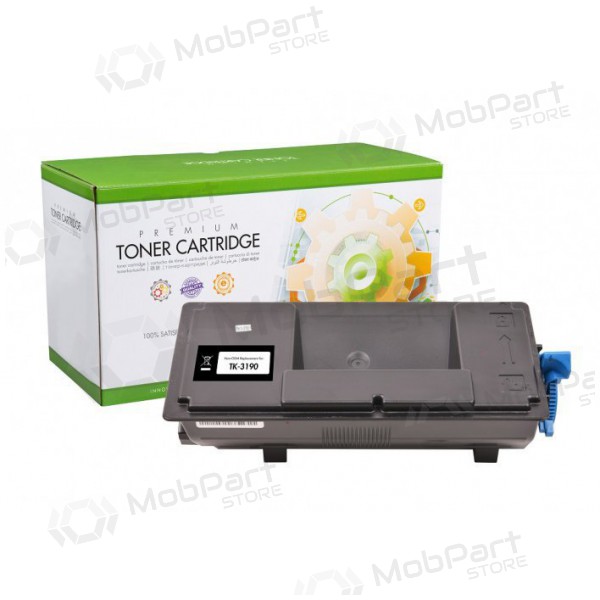 Neoriģināls Static Control Kyocera TK-3190, melna kasetne paredzēts lāzerprinteriem, 25000 lapas.
