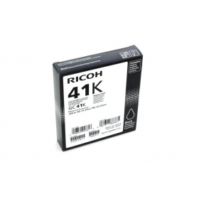 Ricoh GC41K (405761) tintes kasetne, melna
