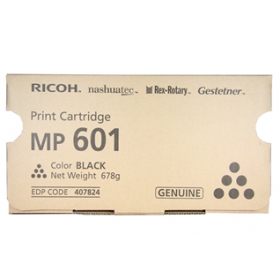 Ricoh MP601 (407824), melna kasetne paredzēts lāzerprinteriem, 25000 lapas.