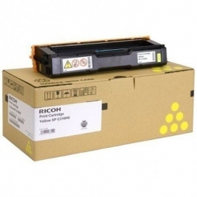 Ricoh SPC310HE (407635) lāzerkasetne, dzeltena