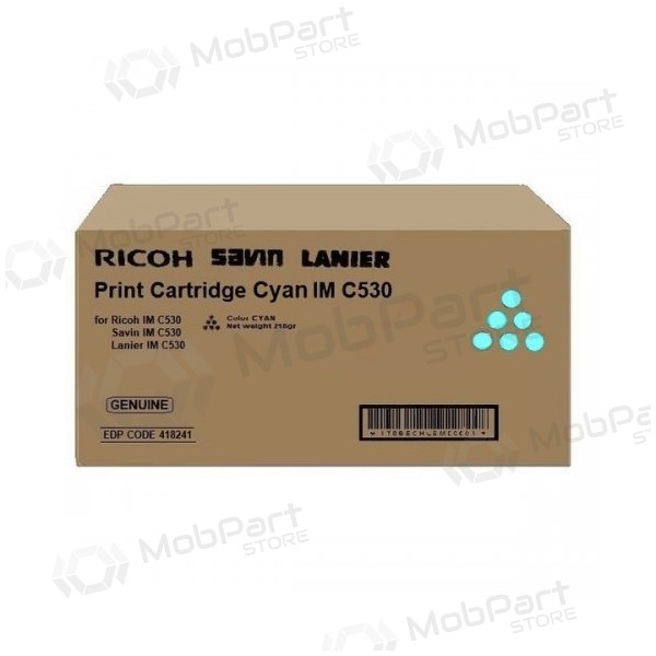 Ricoh IMC530 (418241), zila kasetne lāzerprinteriem, 18000 lpp.