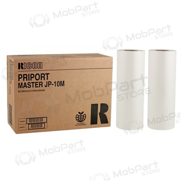 Ricoh Priport Master JP-10M (893027) (2 ROLLS/pack) 280x125mm digitālā duplikatora piederumi