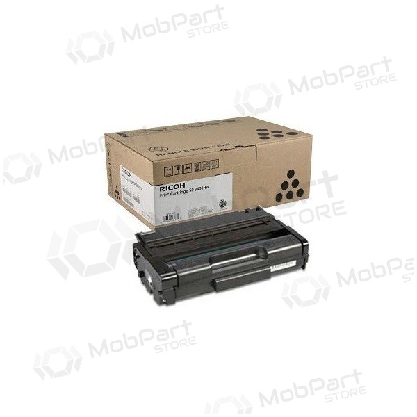 Ricoh Type SP 3400 LC (407647) (406523), melna kasetne lāzerprinteriem, 2500 lpp.