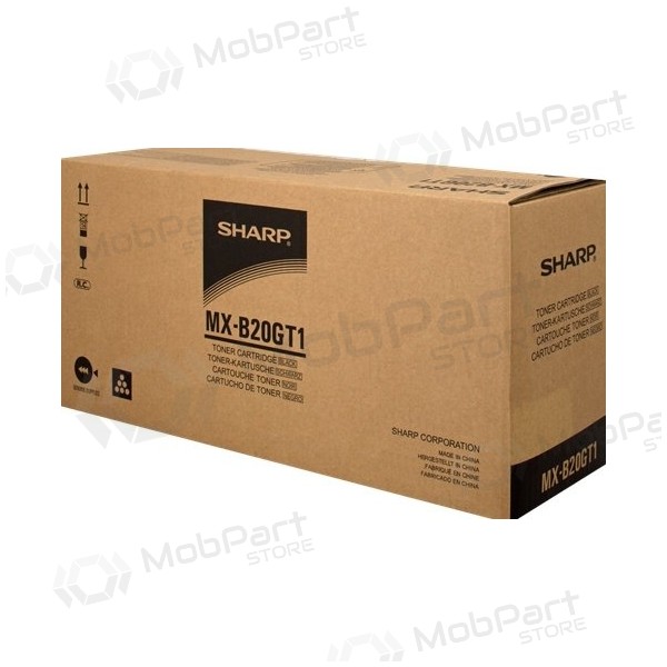 Sharp MX-B20GT1 (MXB20GT1) lāzerkasetne, melna