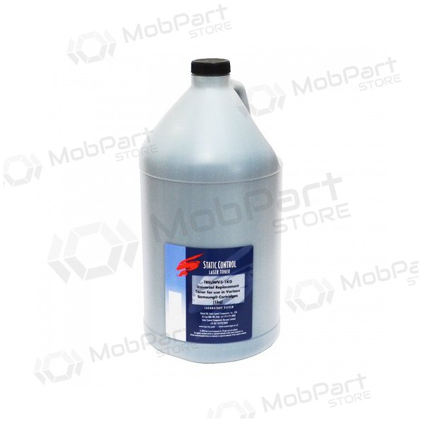 Static Control tonera pulveris Samsung universal/Xerox melns, 1 kg.