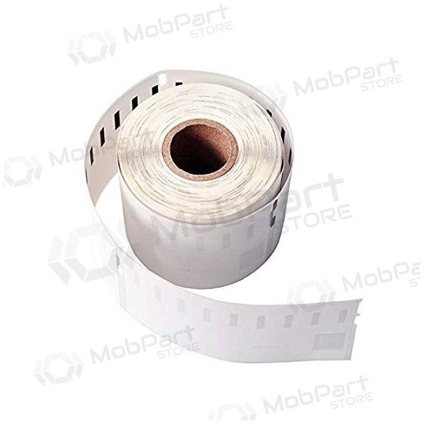 TopJet etiķešu rullis melns uz balta, 54x101mm, 220 uzlīmes, saderīgs ar Dymo 99014 (S0722430)